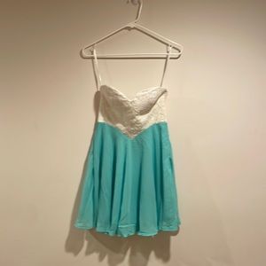 Xenia Boutique dress with crochet detail UK 12